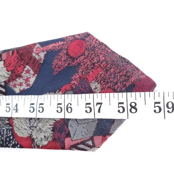 Camden Court Men Tie Floral Multicolor 59x4 - NWOT - Made in USA - Picture 6 of 6